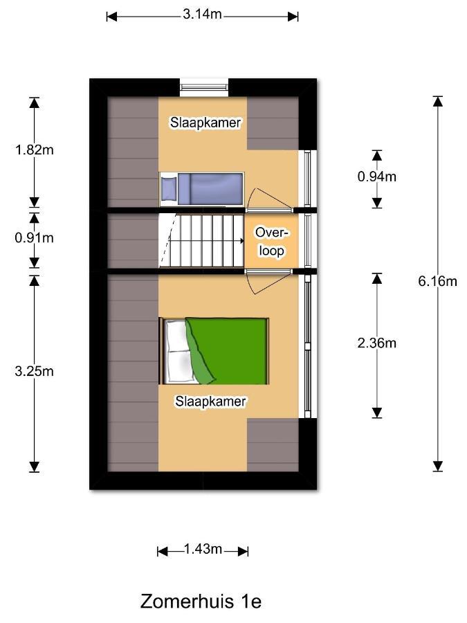 Вилла Beachhouse Zomerhuis Vakantiehuis Нордвейк-ан-Зее Экстерьер фото